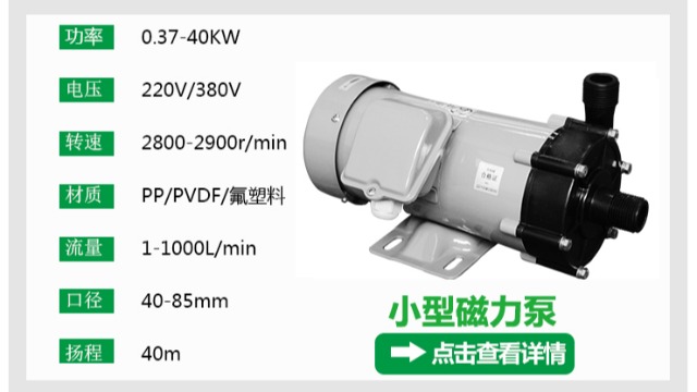 美宝第四代小型磁力泵